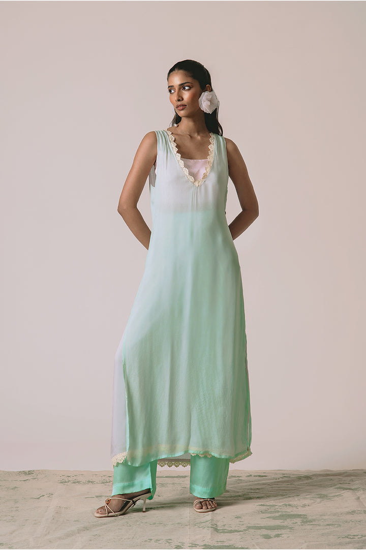 Flat Chiffon Co-ord Set
