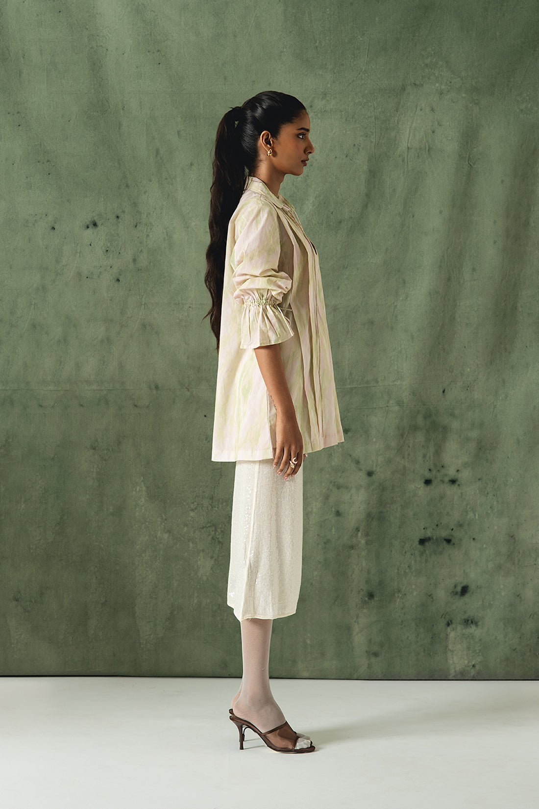Saan Print Poplin Shirt